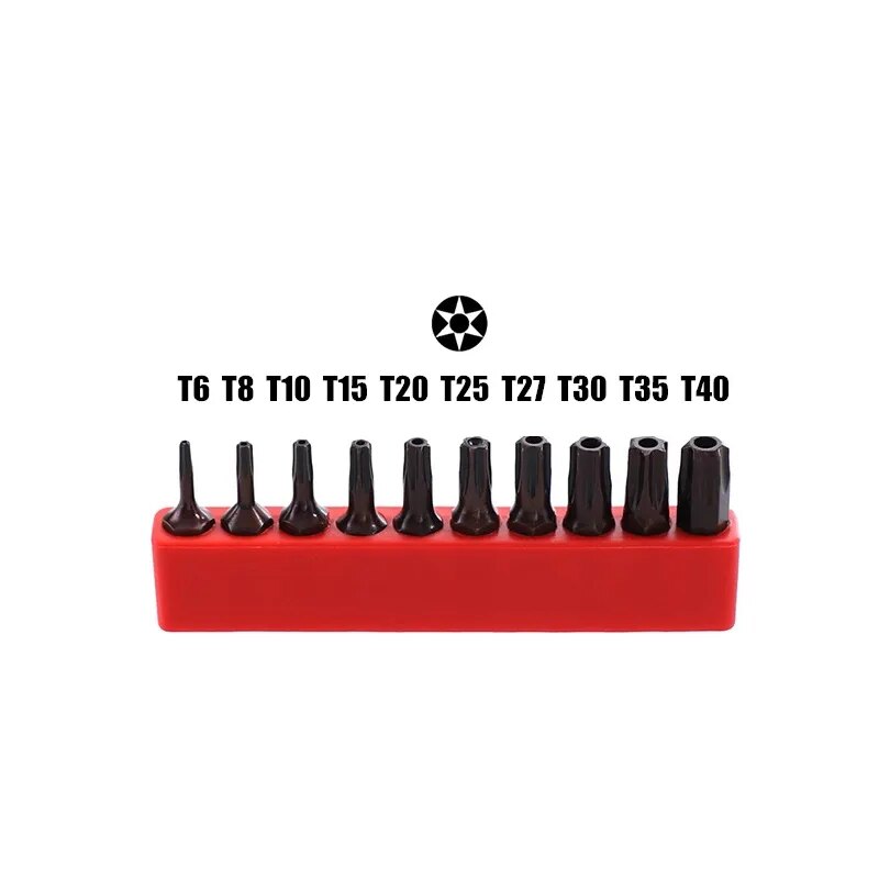 -t40 Screw Driver Bits Magnetic 25mm S2 Alloy Hex Torx Head Ratchet Wrench Elec image 6