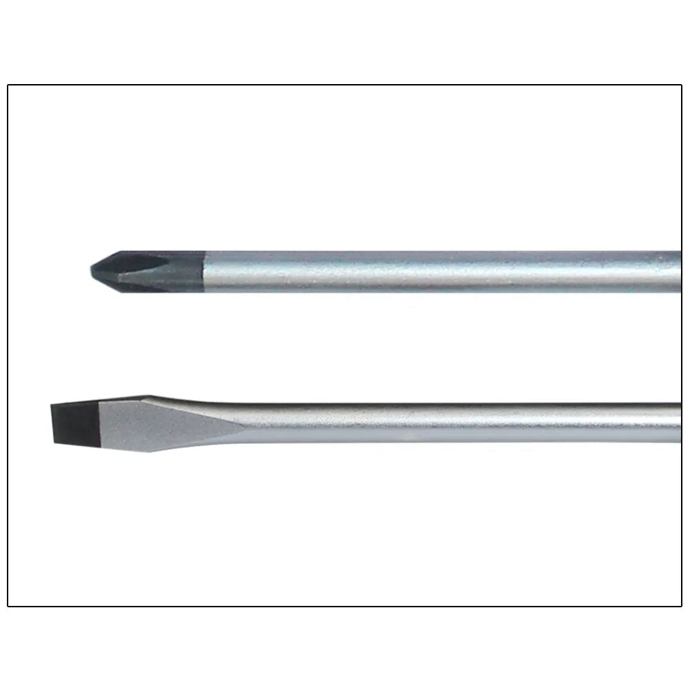 10Pcs/Set Screwdrivers Kit 75-200mm Chromium Vanadium Alloy Hand Tools Multi-fu image 2