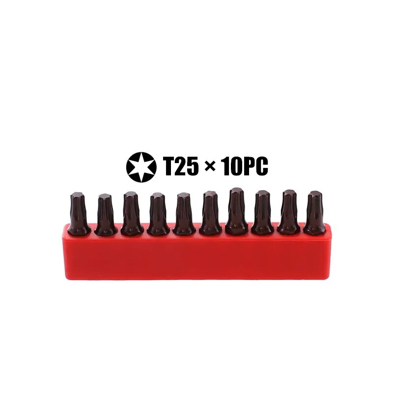 -t40 Screw Driver Bits Magnetic 25mm S2 Alloy Hex Torx Head Ratchet Wrench Elec image 3