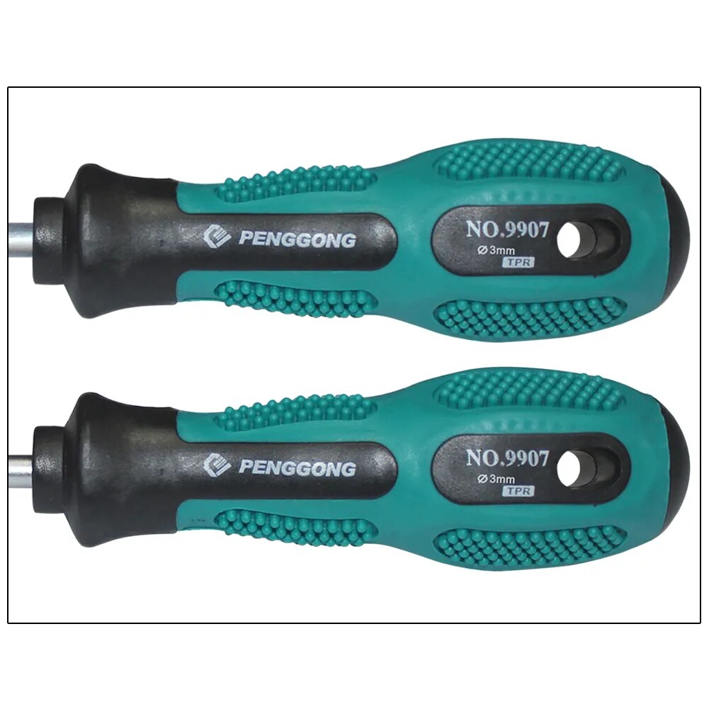 10Pcs/Set Screwdrivers Kit 75-200mm Chromium Vanadium Alloy Hand Tools Multi-fu image 4