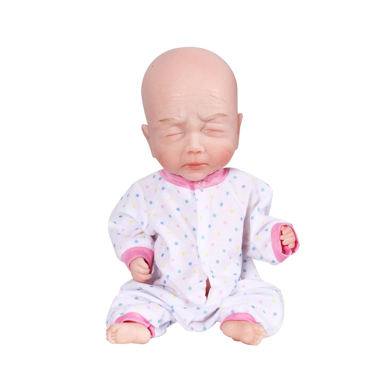 CSODOLL 37CM Reborn Dolls with Soft Body Realistic Boy Baby Doll Christmas Birt image 1