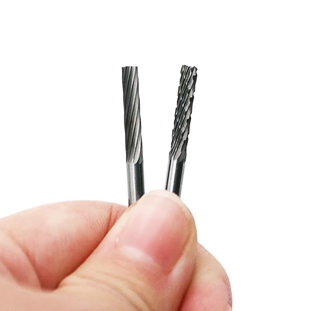 20Pcs/Set 3x3mm Shank Tungsten Carbide Rotary File Kit Burr For Grinding Wood A image 9