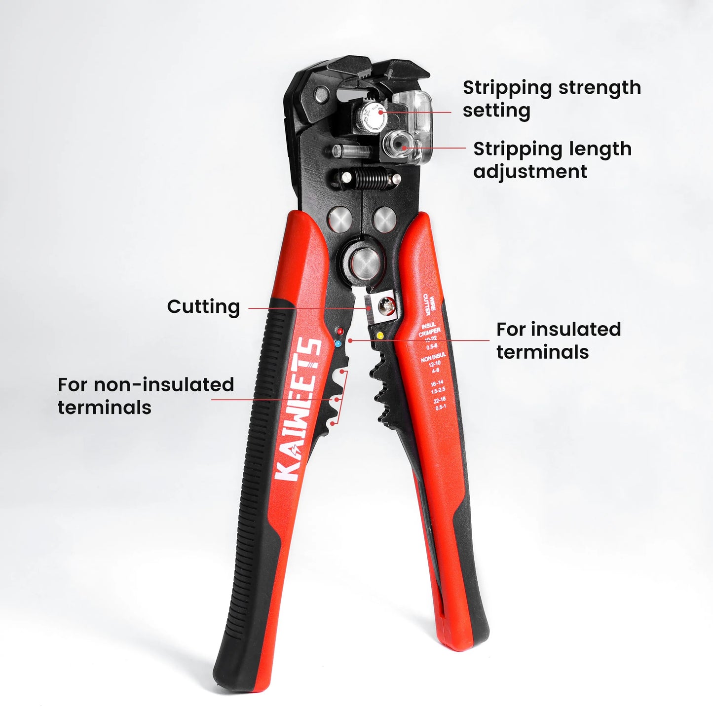 Multifunctional Wire Stripper Pliers Tools Automatic Stripping Cutter Cable Wir image 1