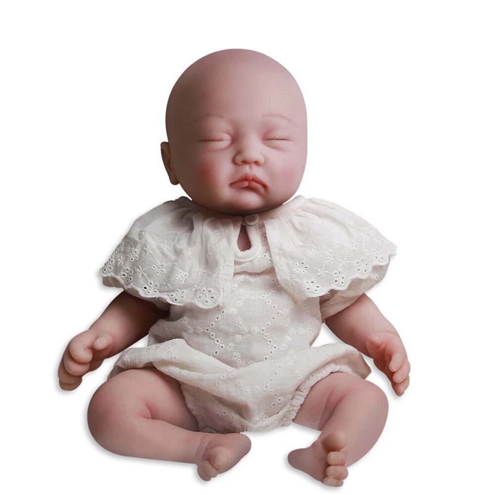 17.7 " Reborn Baby Doll Girl Realistic Newborn Dolls Christmas Handmade Gifts image 0