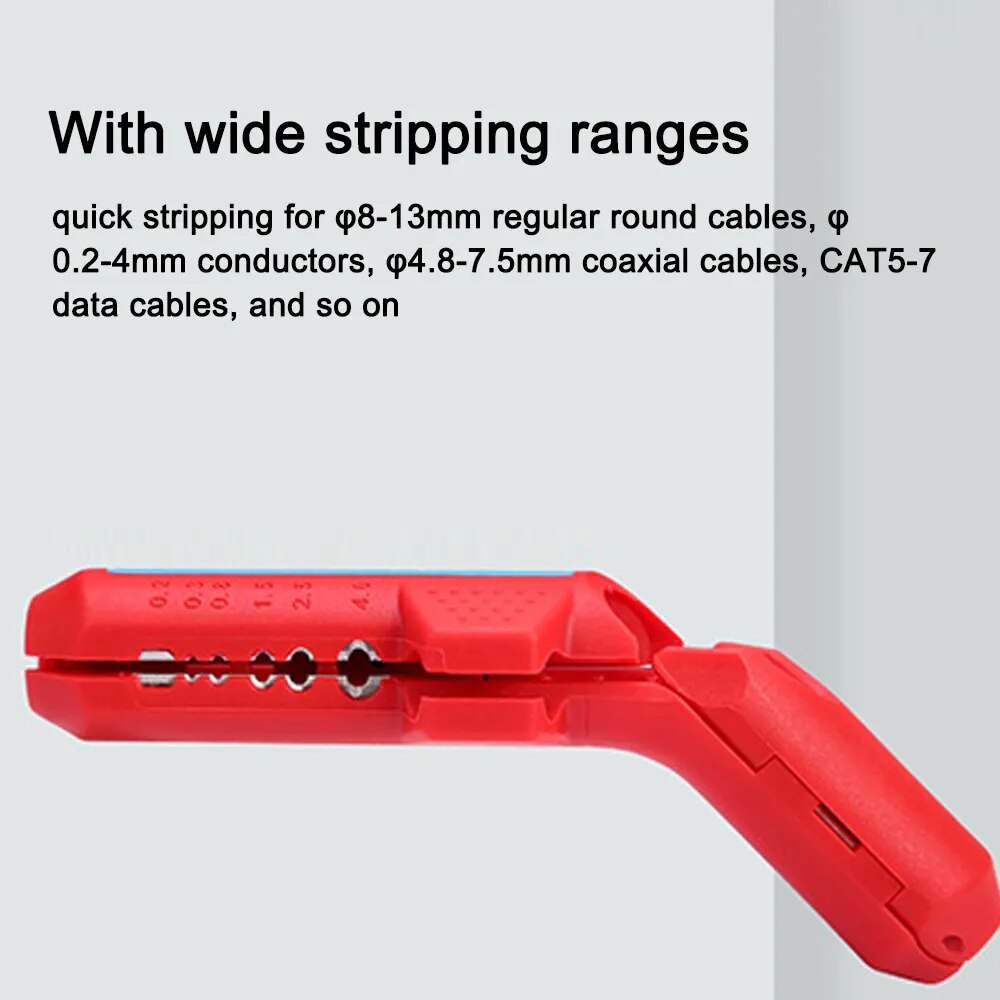 Mini Pocket Portable Wire Stripper Multifunctional Cable Wire Stripper Plier Ha image 5