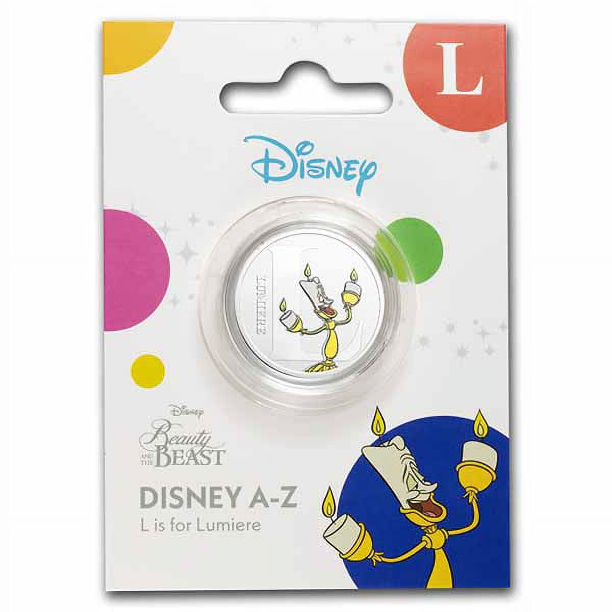 Disney A-Z Collection Alphabet Letter: L is for Lumiere image 2