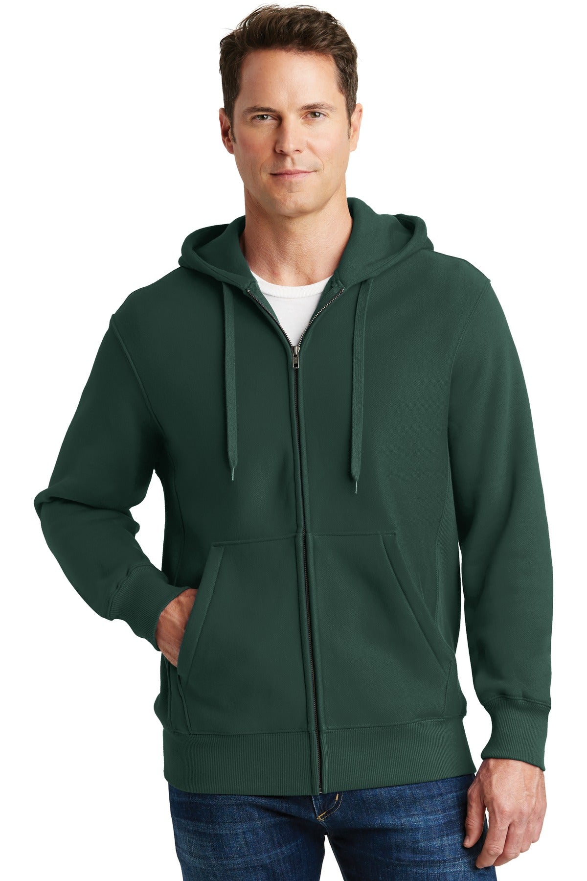 Sport-Tek? Super Heavyweight Full-Zip Hooded Sweatshirt. F282
