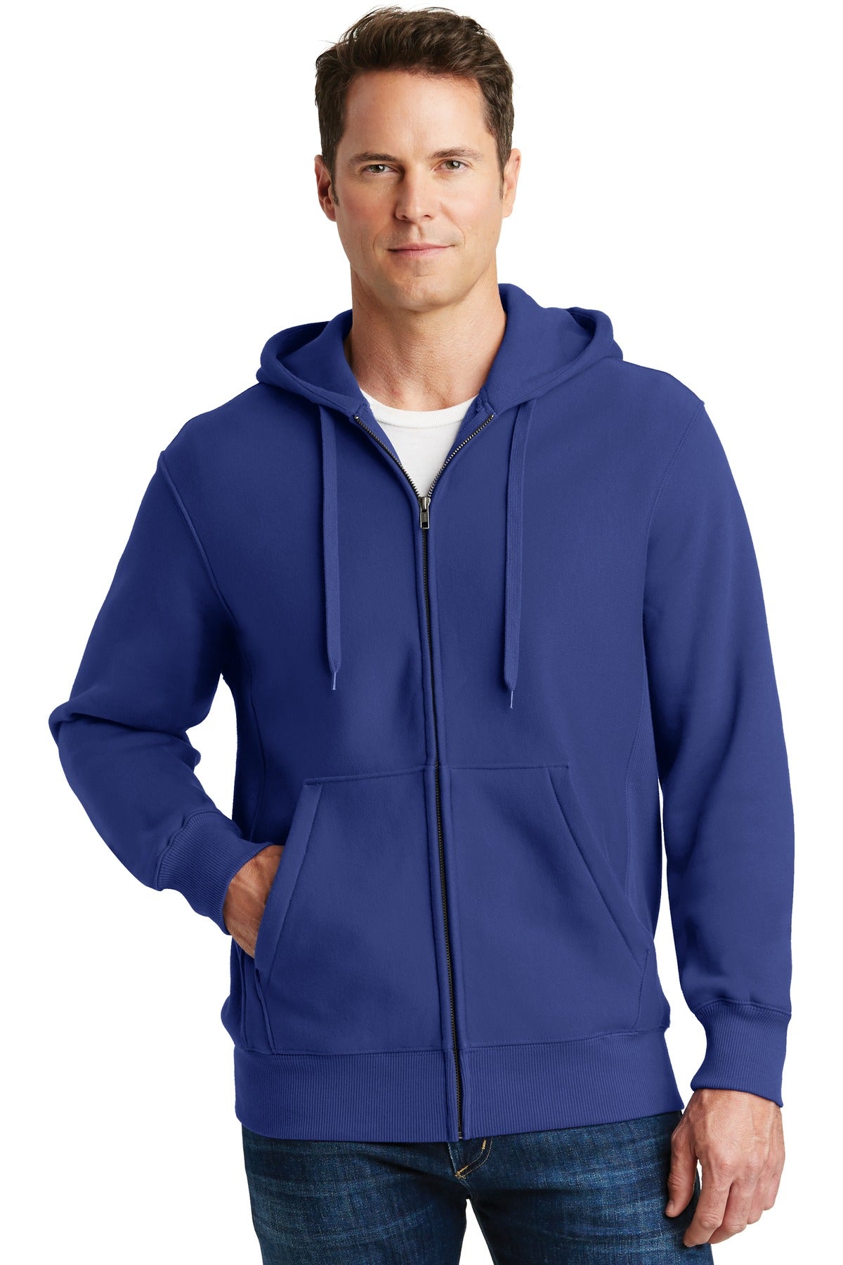 Sport-Tek? Super Heavyweight Full-Zip Hooded Sweatshirt. F282