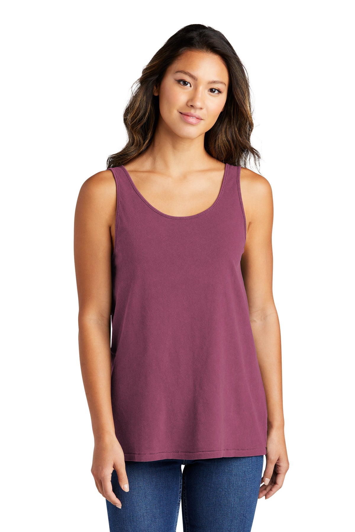 Port & Company? Women's Beach Wash? Garment-Dyed Tank LPC099TT