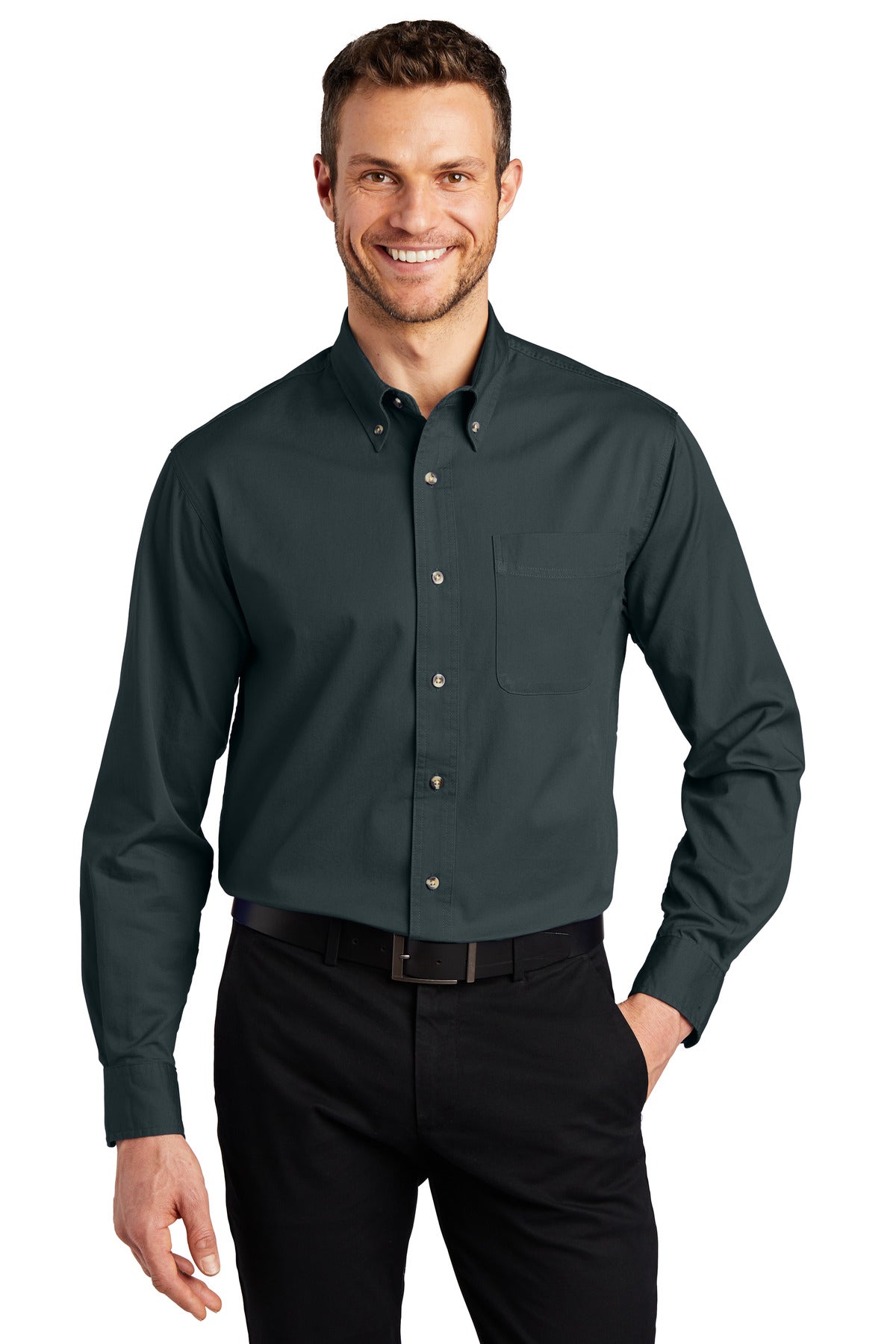 Port Authority? Tall Long Sleeve Twill Shirt. TLS600T