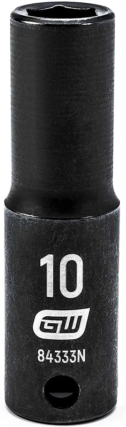 44 Pc. 3/8" Drive 6 Point Standard & Deep Impact SAE/Metric Socket Set - 84916N image 4