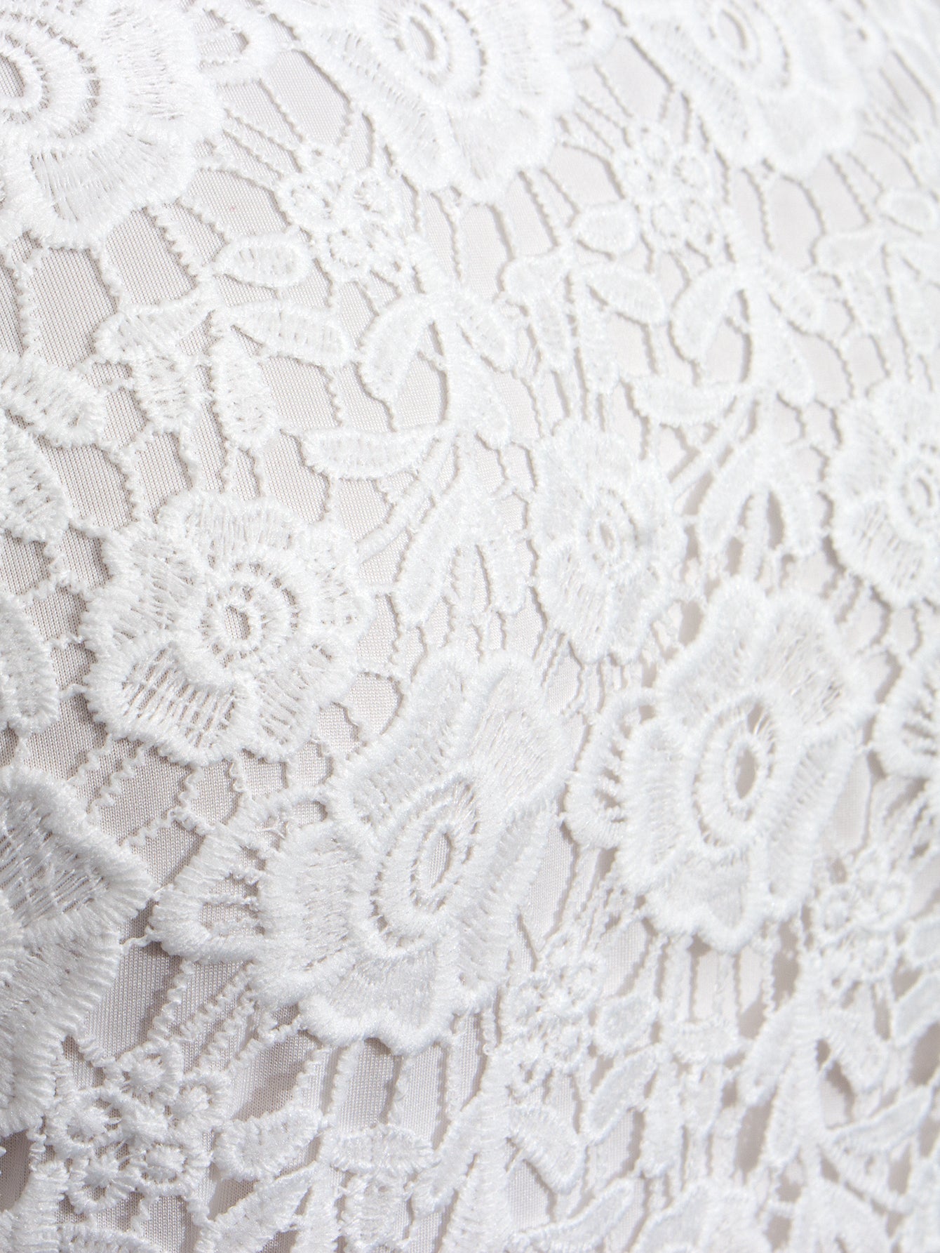 Plus Size Elegant Party Dresses White Woman Summer Embroidery Floral Wedding Gu image 4