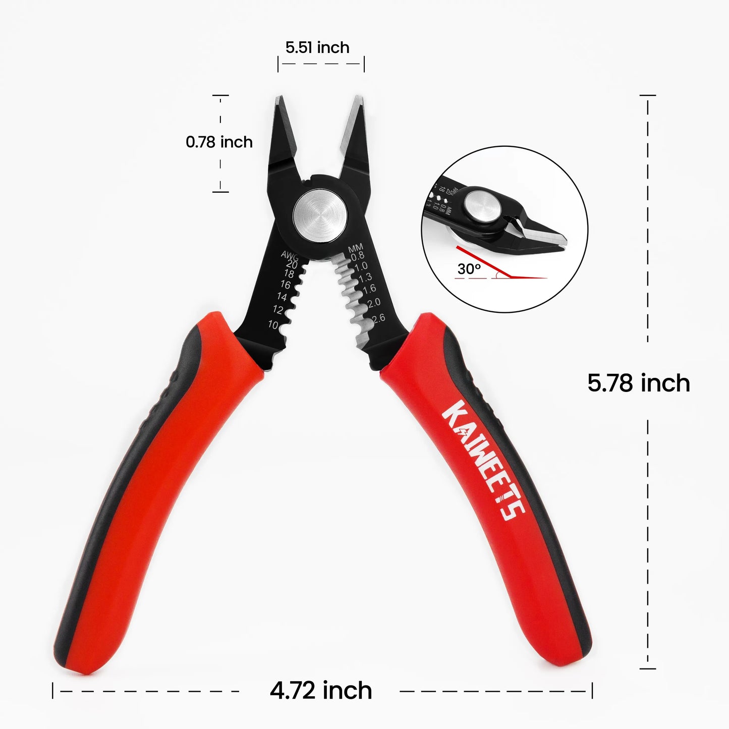Multifunctional Wire Stripper Pliers Tools Automatic Stripping Cutter Cable Wir image 4