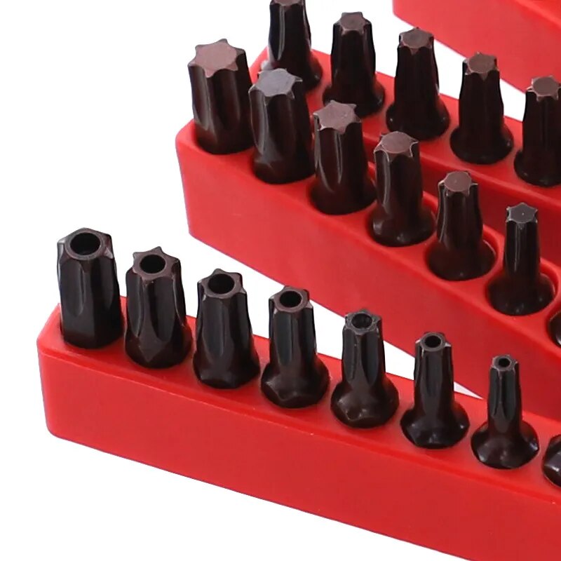 -t40 Screw Driver Bits Magnetic 25mm S2 Alloy Hex Torx Head Ratchet Wrench Elec image 5