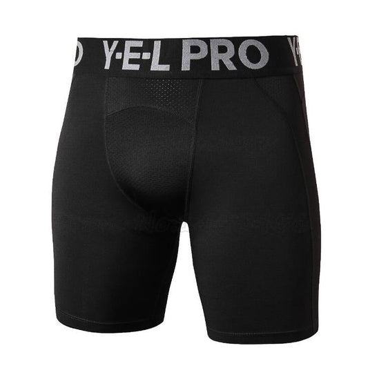 Men Compression Shorts Base Layer Thermal Skin Bermuda Shorts Gyms Fitness Men Cossfit Bodybuilding Tight Shorts