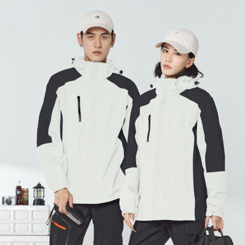 Hardshell Jacket 3-in-1 Men's and Women's Winter Two-piece Set Removab