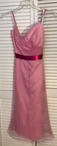 Watters & Watters Women Dress Cigffon Mauve Size 8