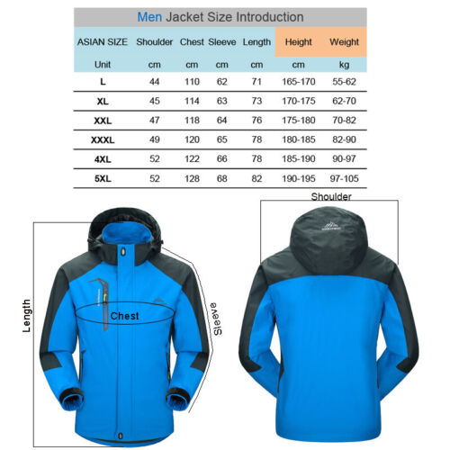 TRVLWEGO Camping Hiking Jacket Men Autumn Outdoor Sports Coats Climbin