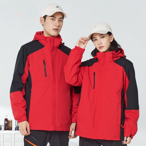 Hardshell Jacket 3-in-1 Men's and Women's Winter Two-piece Set Removab