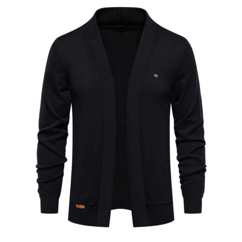 2023 New Winter Cotton Cardigan for Men Quality Mens Sweater Fashion T