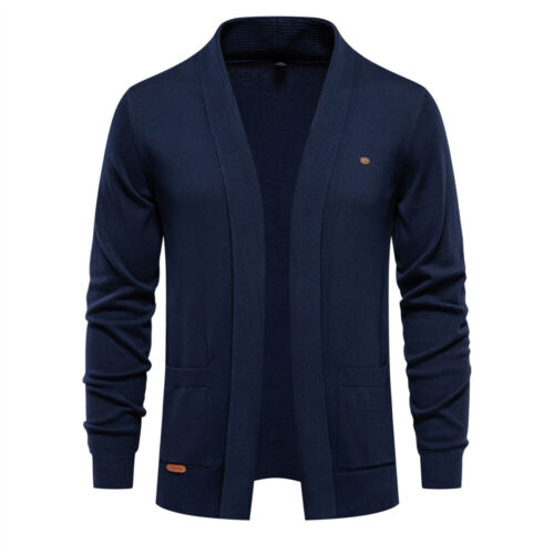 2023 New Winter Cotton Cardigan for Men Quality Mens Sweater Fashion T