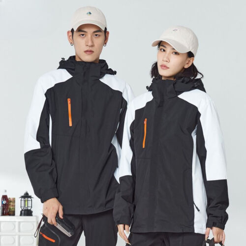 Hardshell Jacket 3-in-1 Men's and Women's Winter Two-piece Set Removab