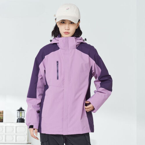 Hardshell Jacket 3-in-1 Men's and Women's Winter Two-piece Set Removab