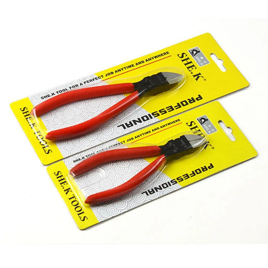 5/6inch Diagonal Cutting Pliers High Carbon Steel Multifunctional Wire Cable Cu image 0