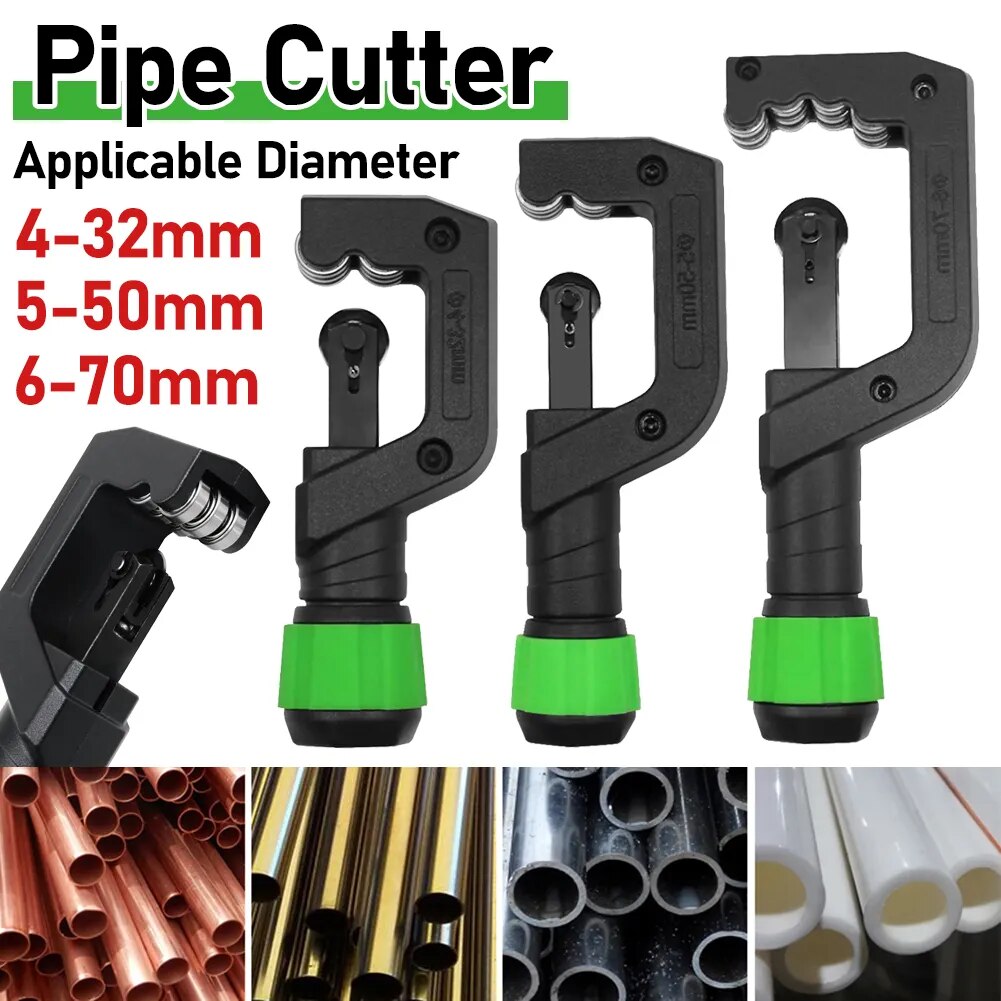 Pipe Cutter Tubing Cutter 4mm to 70mm Bearing Tubing Mini Pipe Cutter for Coppe image 1