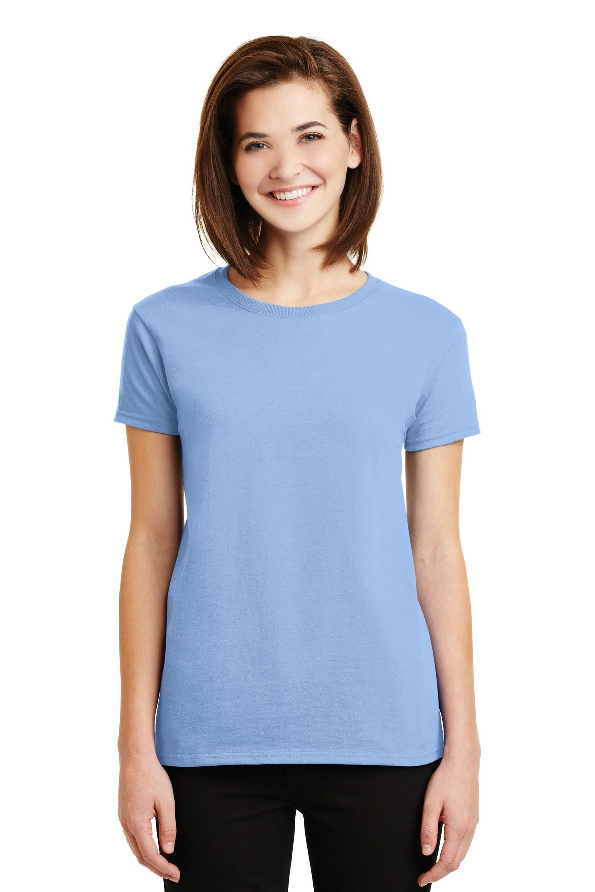 Gildan? Women's Ultra Cotton? 100% US Cotton T-Shirt. 2000L