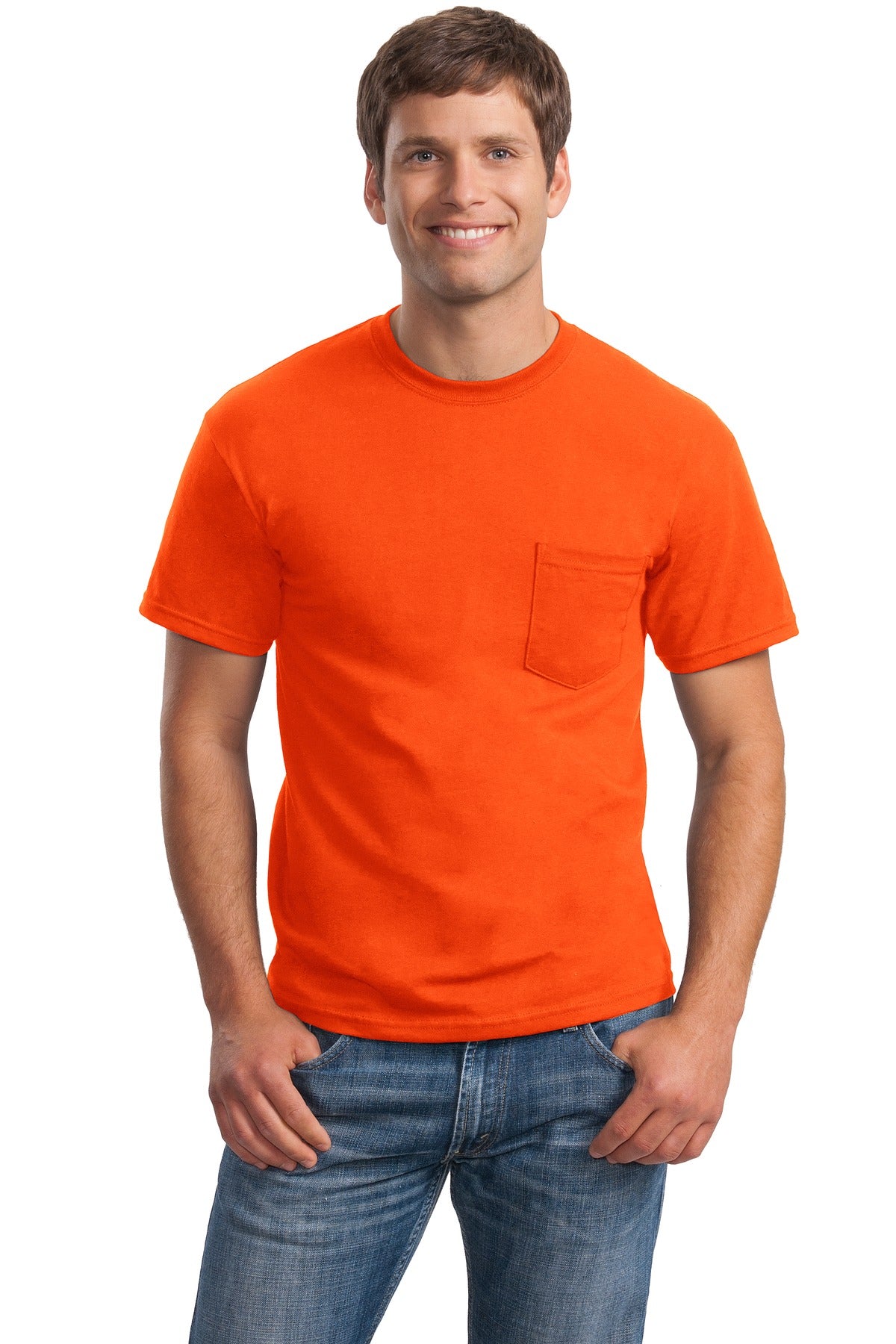 Gildan? - Ultra Cotton? 100% US Cotton T-Shirt with Pocket.  2300