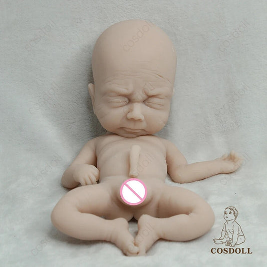 CSODOLL 37CM Reborn Dolls with Soft Body Realistic Boy Baby Doll Christmas Birt image 0