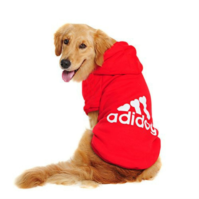 2023 Winter Pet Dog Clothes Dogs Hoodies Fleece Warm Sweatshirt Small