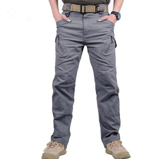 Plus Size 6XL Mens Tactical Pants Multiple Pocket Elasticity Military Urban Comm