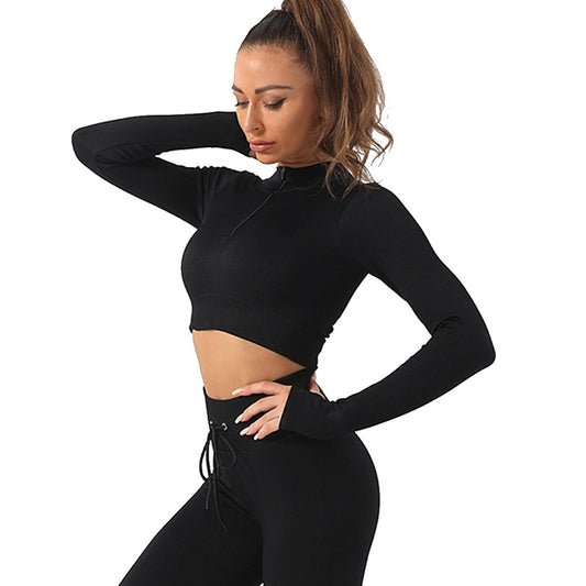 US Stock OhSunny Seamless Gym Clothing Workout Clothes for Women Tracksuit Gym