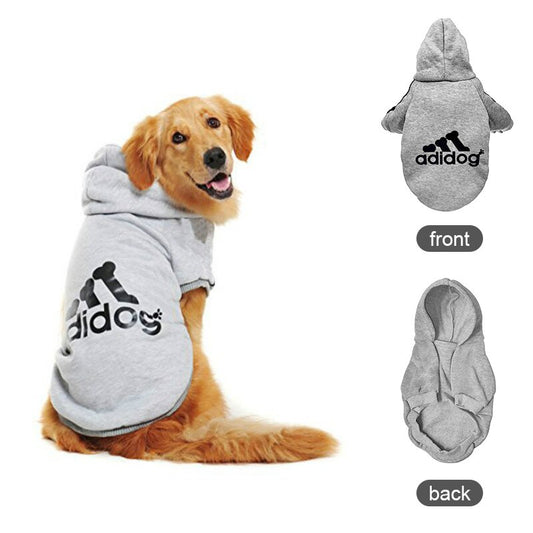 New Pet Dog Clothes Fleece Warm Sweatshirt Jacket Dogs Hoodies Small