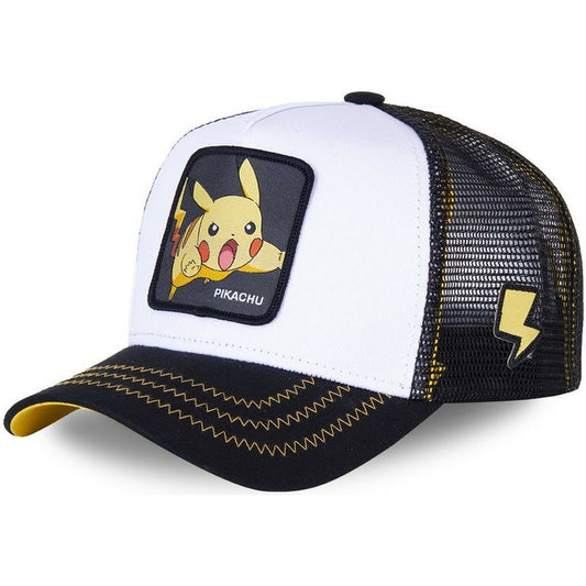 Pokemon Pikachu Baseball Cap Anime Cartoon Figure Cosplay Hat Adjustable