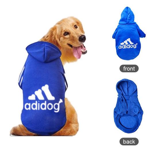 New Pet Dog Clothes Fleece Warm Sweatshirt Jacket Dogs Hoodies Small