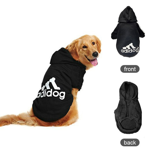 New Pet Dog Clothes Fleece Warm Sweatshirt Jacket Dogs Hoodies Small