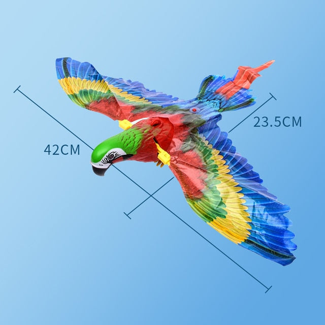 Simulation Bird Interactive Cat Toys Electric Hanging Eagle Flying Bird Cat