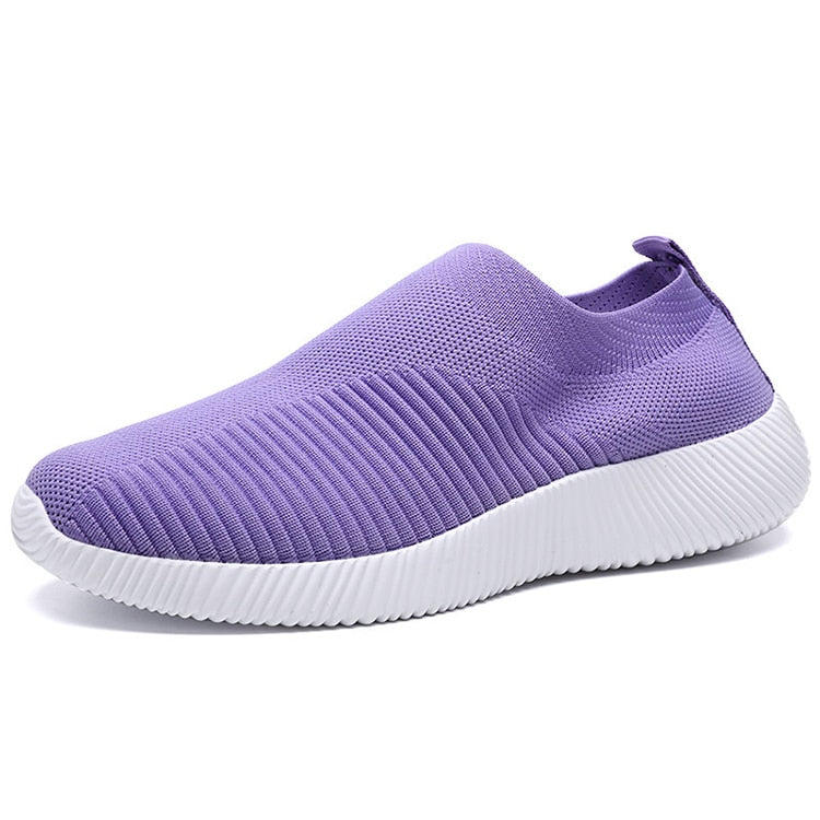 Women Shoes Plus Size Sneakers Women Breathable Mesh Sports Shoes Female Slip