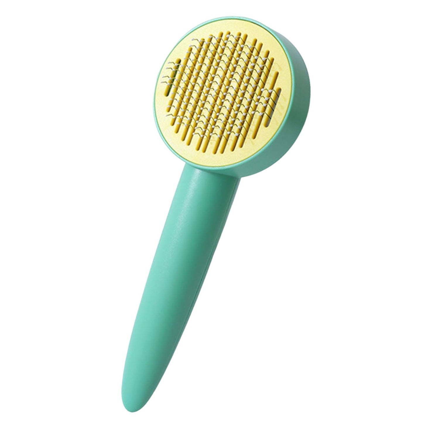 Self-Cleaning Pet Brush Hair Removal Comb One-Click Release With Ergonomic