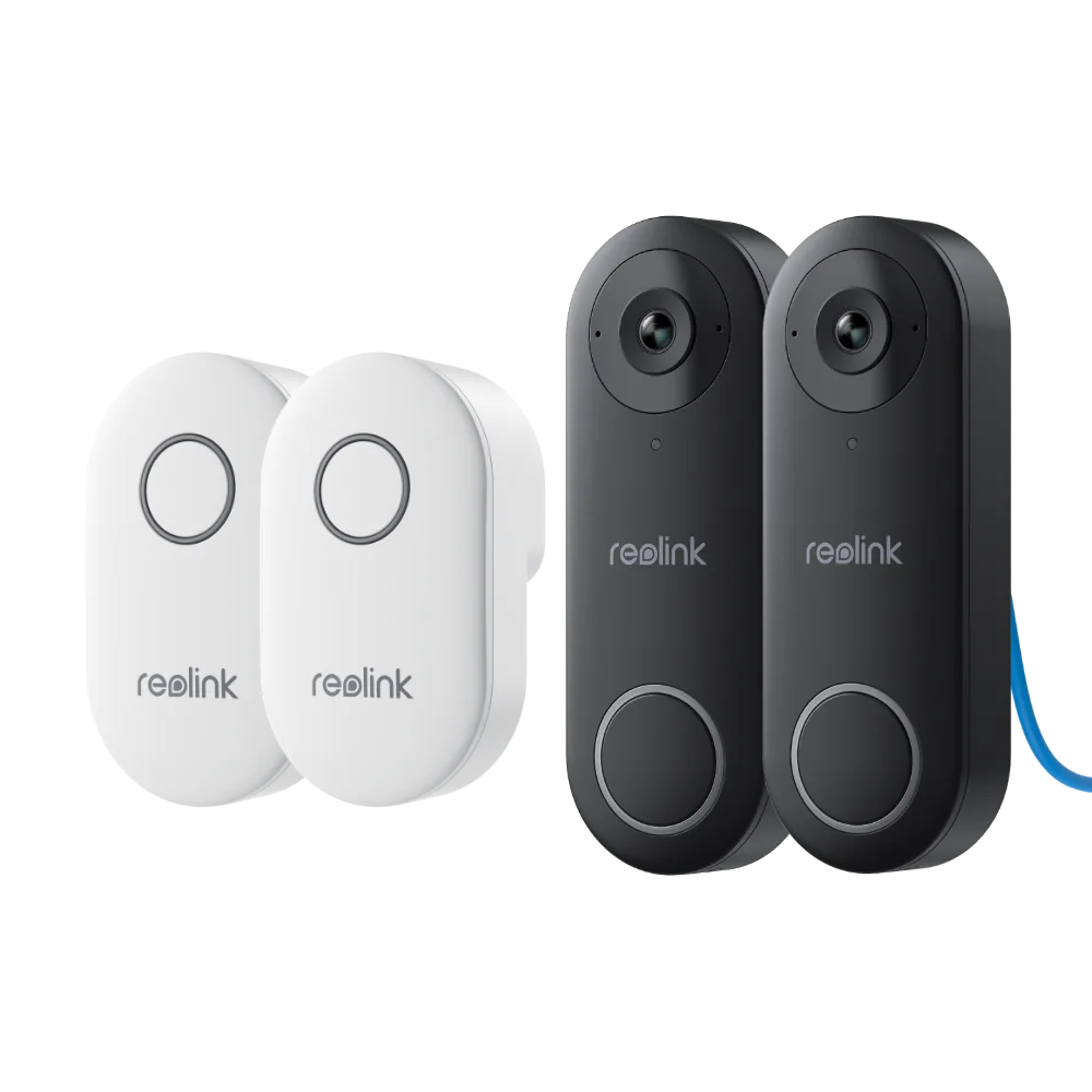 Reolink 2K+ Video Doorbell WiFi & PoE Smart Outdoor Home Video Intercom Human D