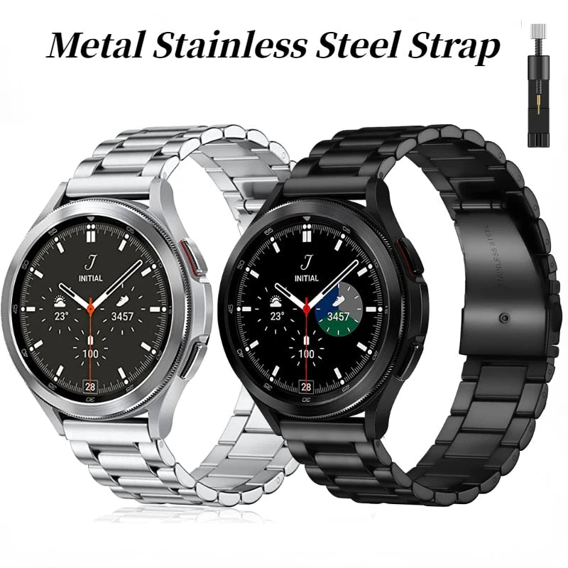 22mm Metal strap for Samsung Galaxy Watch 3 Huawei GT3 Pro Amazfit GTR/GTS Stai