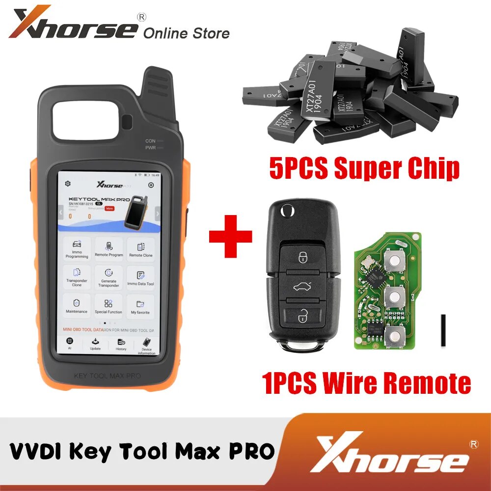 Xhorse VVDI Key Tool Max PRO Combines Key Tool Max and Mini OBD Tool Functions image 5