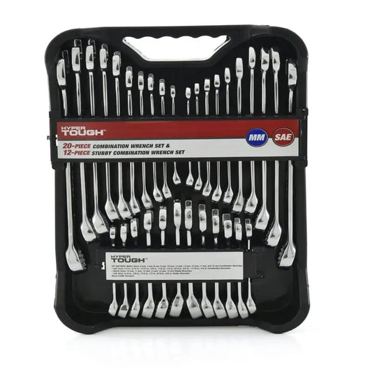 Combination Wrench Set, Metric & SAE image 0