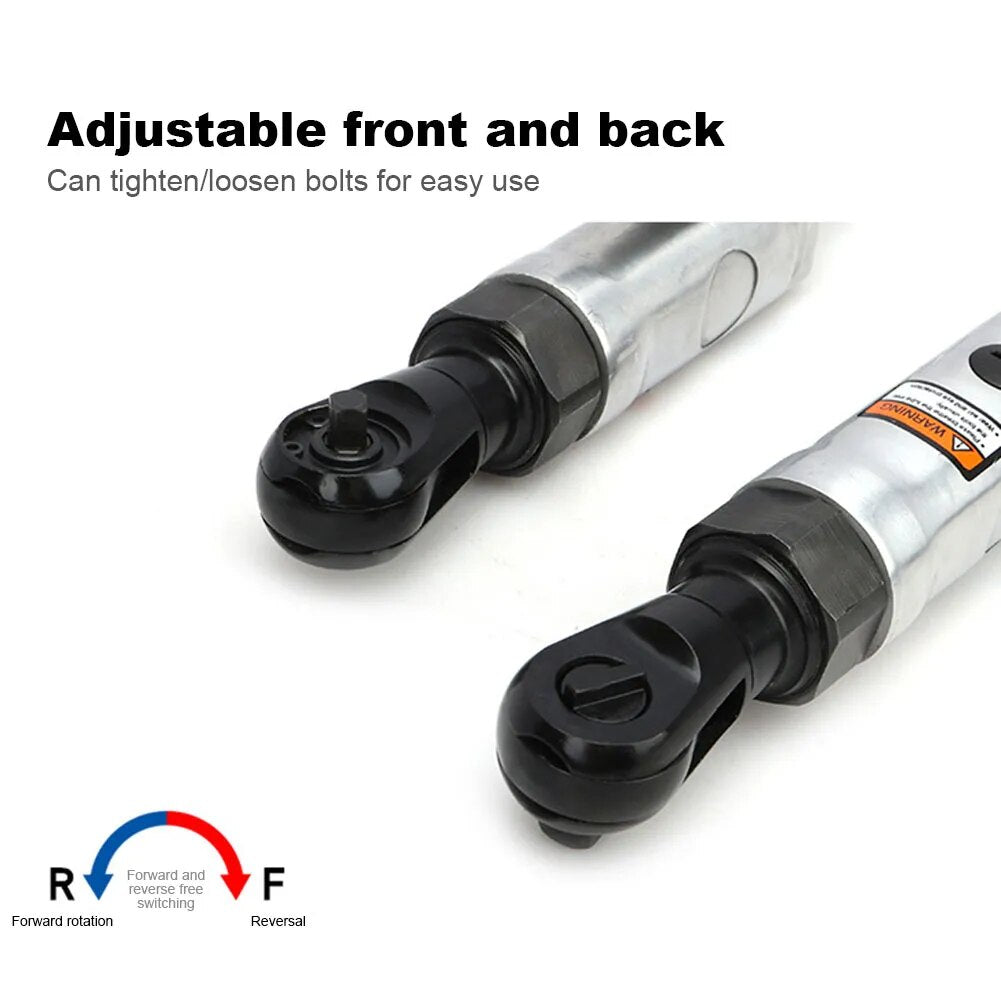 Heavy Straight Pneumatic Wrench 90 Degree Ratchet Spanner Right Angle Pneumatic image 6