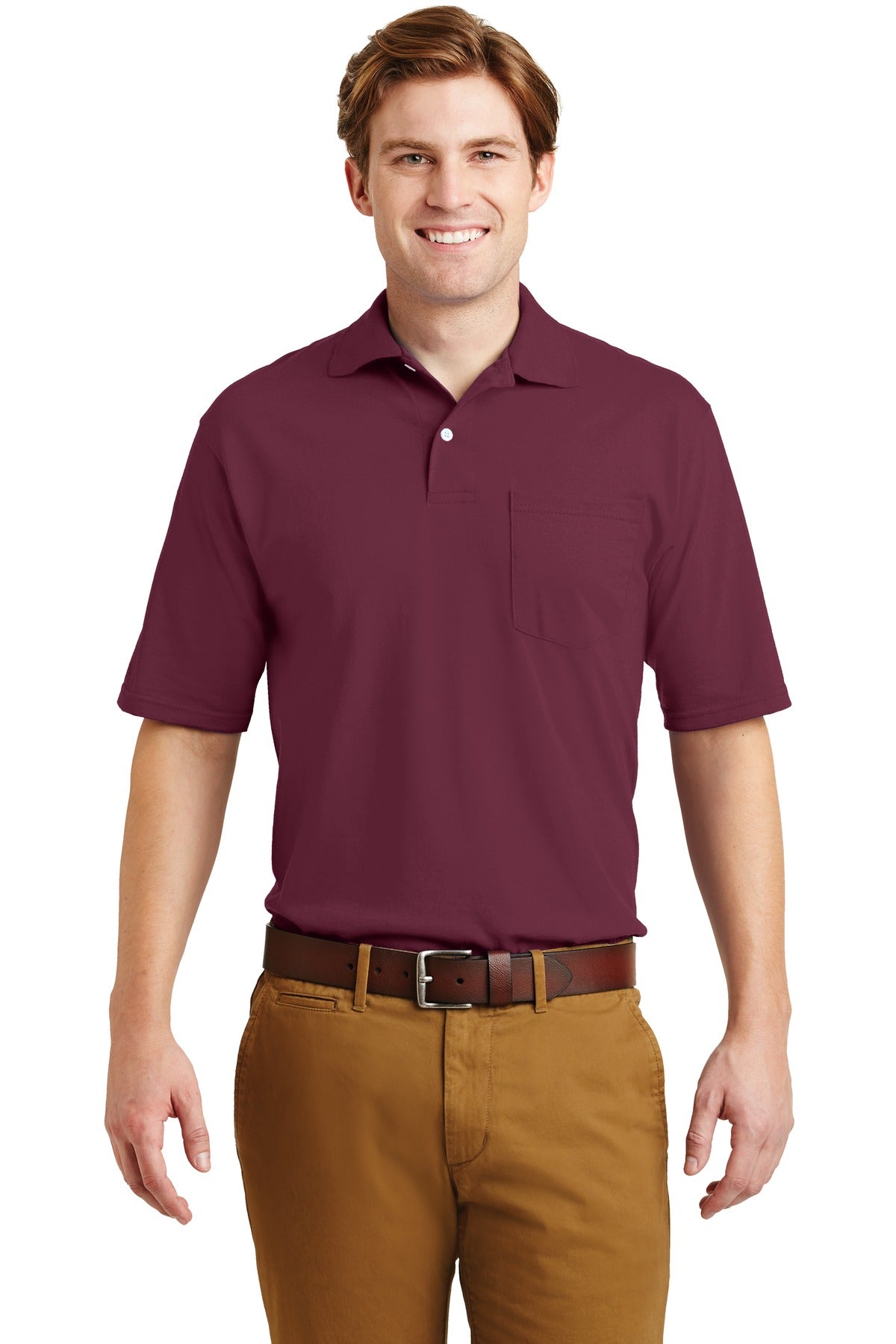 Jerzees? Dri-Power? Pocket Sport Shirt. 436MP