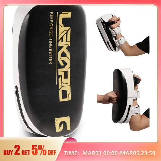 Lekaro Boxing Pu Kick Pad Muay Thai Sanda Foot Target High Elastic Training Blo image 0