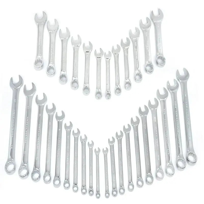 Combination Wrench Set, Metric & SAE image 3
